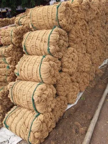 Brown Coconut Rope Nariyal Rassi, 50 m, 10 mm at Rs 40/kg in Kanpur ...