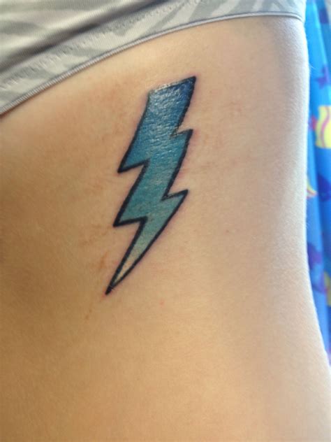 Pin by Kaitlyn Monica on Tattoos | Lightning tattoo, Bolt tattoo ...