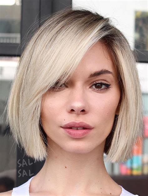 Short Hairstyles With Bangs For Thin Hair ...