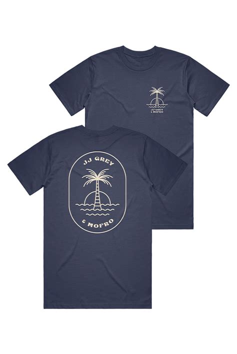 Palm Tee (Navy) T-Shirt - JJ Grey & Mofro T-Shirts - Online Store on ...