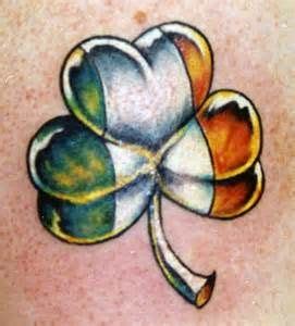 Irish Flag Shamrock Tattoo - Bing Images | Shamrock tattoos, Clover ...