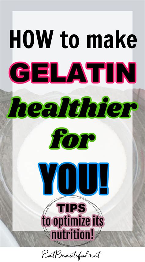 Why Gelatin is Good for You (+ how to optimize its nutrition) | Natural ...