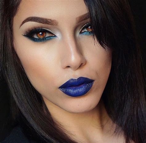 Pin by ༺༺Dee ️Dee༻༻ on FACE The Day | Blue makeup looks, Blue makeup ...