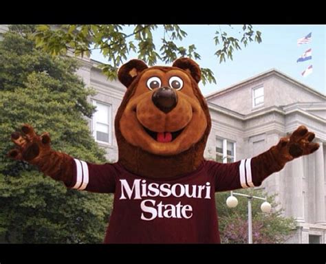 Missouri state university - Boomer the Bear (mascot)