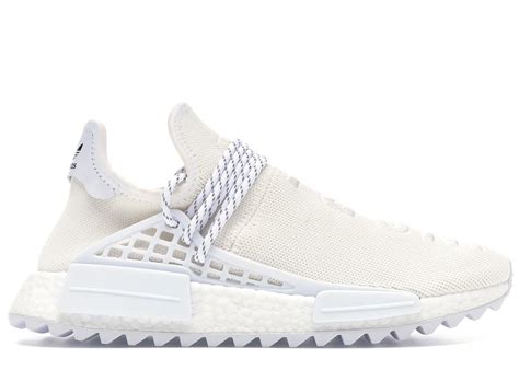 adidas Human Race Nmd Pharrell Blank Canvas in White for Men - Lyst