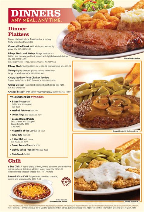 Huddle House menu in Crockett, Texas, USA