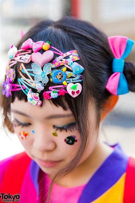 #Harajuku street #japan decora kei #fashion2016 | Harajuku hair, Kawaii ...