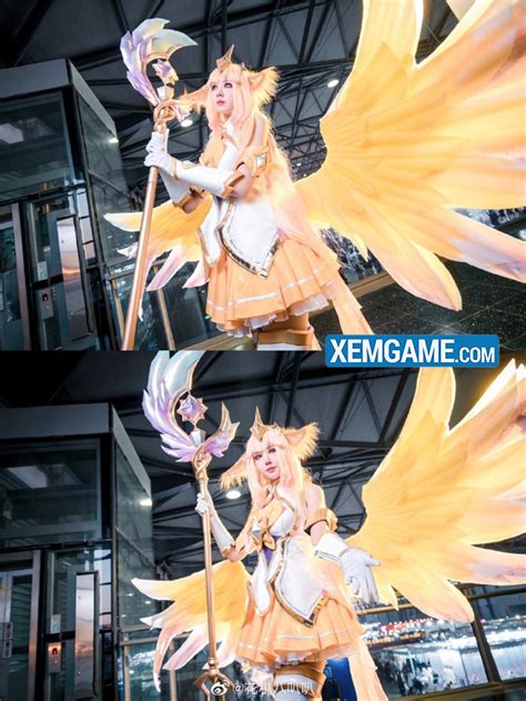 LMHT cosplay: Vẻ thanh khiết của Soraka Vệ Binh Tinh Tú - Hàng Hiệu