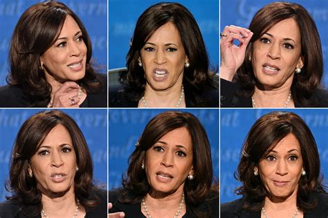 Kamala Harris' facial expressions during VP debate go viral