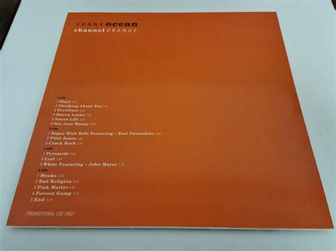 Frank Ocean – Channel Orange -LP Record Vinyl