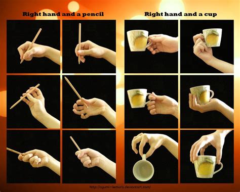 Right Hand, a Pencil and a Cup by ayumi-lemura.deviantart.com on ...