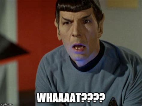 Shocked Spock - Imgflip