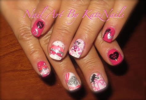 Valentine's Day Nail Art Decals Set #1 - Moon Sugar Decals