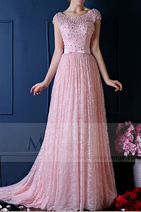 Pink Lace Bridesmaid Dresses