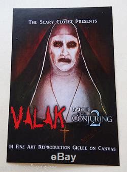 The Conjuring 2 Nun Painting