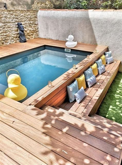 20+ Epic Above Ground Pool With Deck Ideas {2022) | Piscine hors sol ...