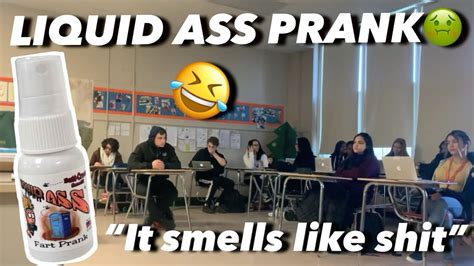 FART SPRAY PRANK IN CLASS🤢💨|HIGH SCHOOL EDITION - YouTube