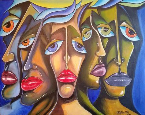 Emotions - villasArt | Paintings & Prints, Abstract, Figurative ...