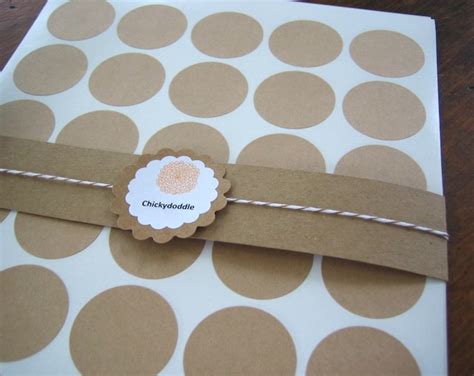 Kraft Paper Labels Brown Kraft Printable Sticker Paper - Etsy