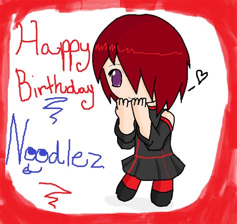 Happy Birthday NOODLEZ by Rin-a-DingDing on DeviantArt