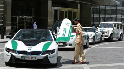 Police patrol in luxury cars in Dubai | CTV News