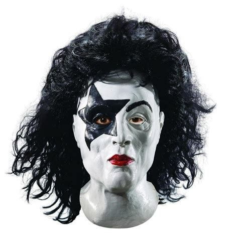 KISS Starchild Deluxe Overhead Latex Adult Costume Mask - Walmart.com ...