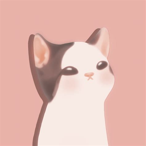 Pop Cat Cute Anime Meme GIF | GIFDB.com