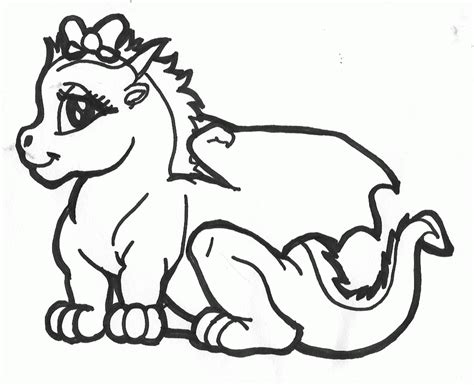 Free Printable Dragon Coloring Pages - Coloring Home