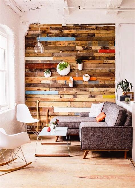 20+ Wood Wall Living Room – DECOOMO