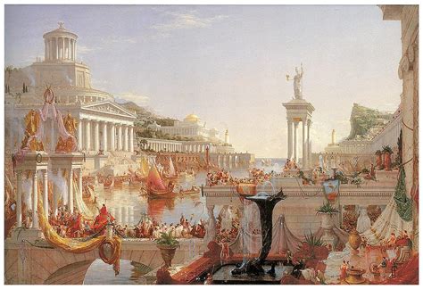 The Course of Empire (III): The Consummation of Empire — Thomas Cole ...