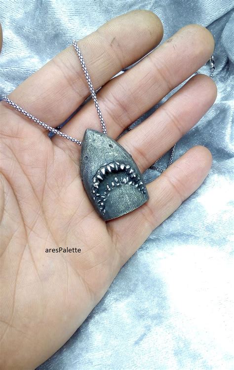 Shark Necklace 925 Silver Handmade