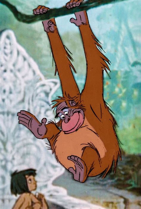 The Jungle Book King Louie Production Cel (Walt Disney, 1967). | Jungle ...