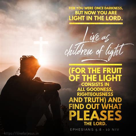 Children of Light - I Live For JESUS