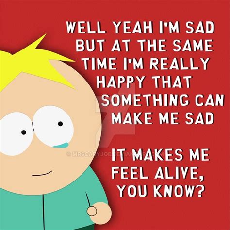 South Park: Butters Quote by MrScaryJoe on DeviantArt | South park ...