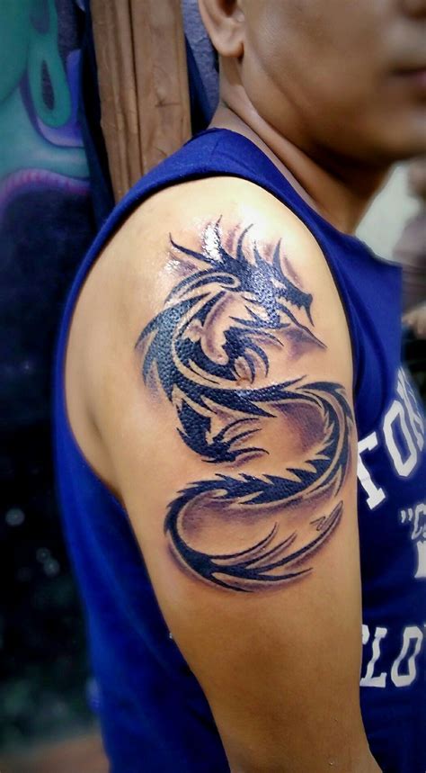 Shoulder 3d Dragon Tattoo Designs - Viraltattoo