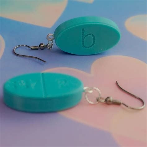 Estrogen Tablet Earrings - Candy Goblins