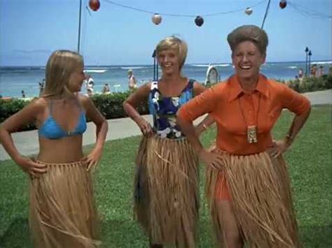 The Brady Bunch - Hawaii - Marcia and Jan learn to hula in bikinis, and ...