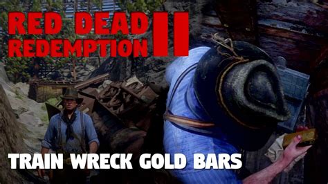 TRAIN WRECK GOLD BARS Red Dead Redemption 2 Gameplay [PS4 Pro] - YouTube