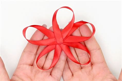 Ribbon Flowers Craft | Easy Flower Craft for Mother's Day