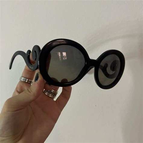 prada glasses #prada #sunglasses #round #designer - Depop