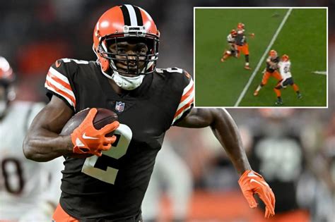 Browns' Amari Cooper on his 'abomination' of an interception