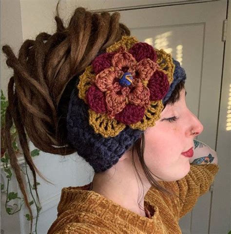 Flower Headband Crochet Pattern - Etsy