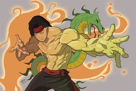 ArtStation - Liu Kang fanart