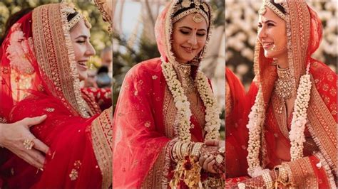 Loved Katrina Kaif's classic Sabyasachi red bridal lehenga? Here's what ...