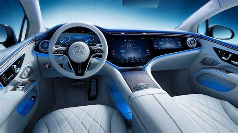 2022 Mercedes EQS Futuristic Interior Fully Revealed In Official Images