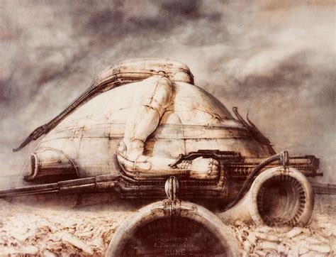 Concept drawing by H.R. Giger for Alejandro Jodorowsky's unrealized ...