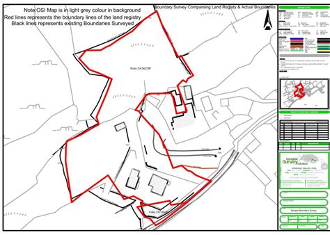 Boundary Disputes and Property Line Survey service Ireland