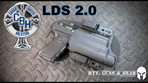 Crossbreed Holsters LDS 2.0 - IWB/OWB Lightbearing G19 Holster - YouTube