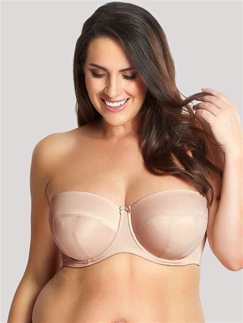 Strapless Plus Size Balconette Bra by Panache Dana 9670 | HauteFlair