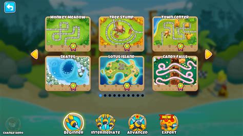 Beginner maps - Bloons TD 6 | Interface In Game